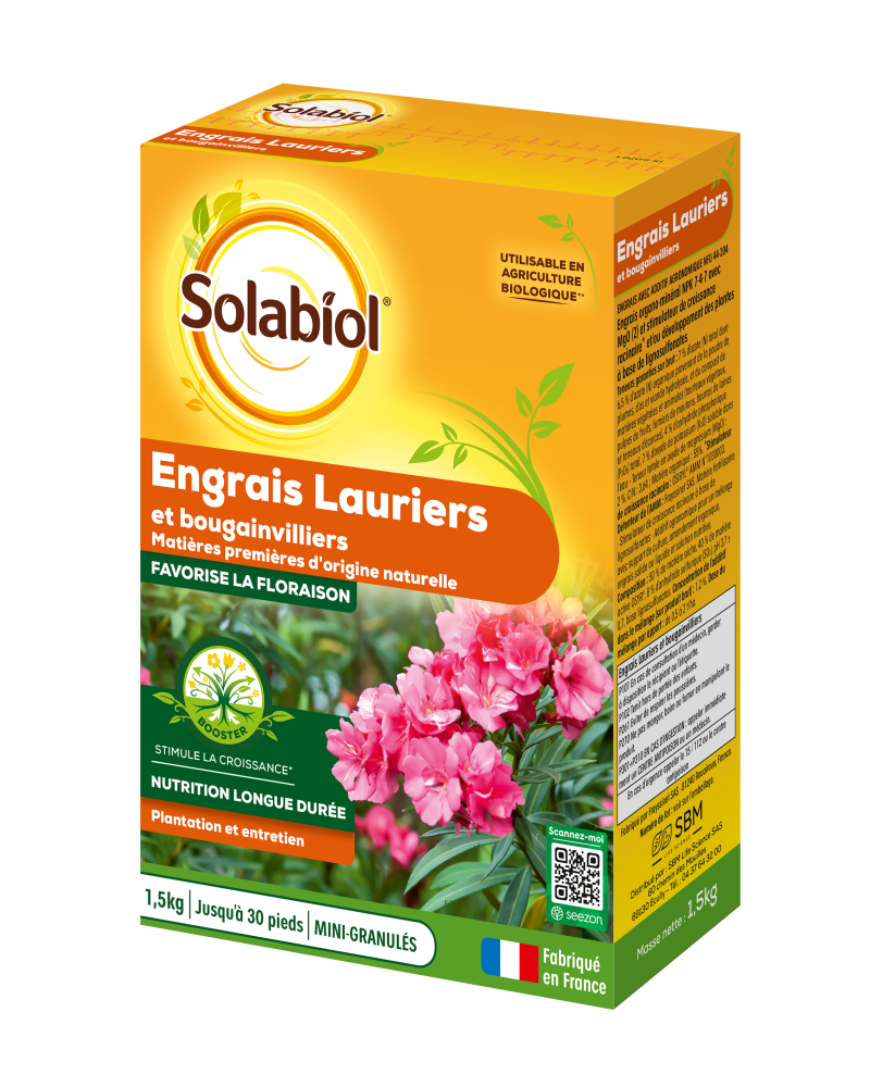 Solabiol engrais lauriers 1.5kg