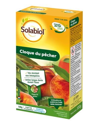 Solabiol cloque du pêcher 100g