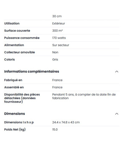 Borne anti moustique WILLO Connectée - Marque Wiliv