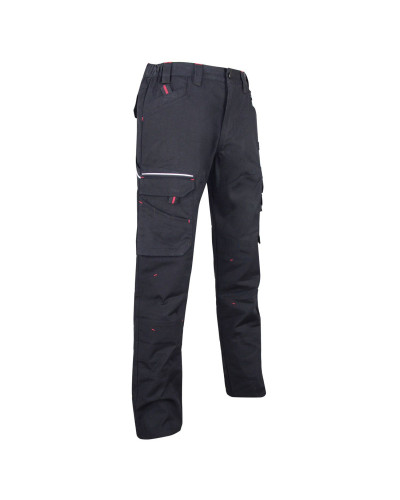 Pantalon de travail extensible BASALTE noir Taille 46