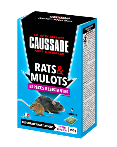 Rats & mulots - céréales espèces résistantes 150g