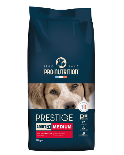 Croquette chien 7+ medium pro-nutrition 14kg