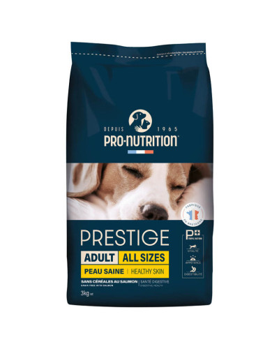 Croquette chien peau saine saumon sans céréales pro-nutrition 3kg