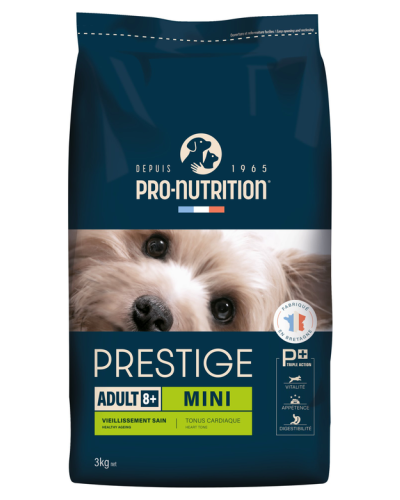 Croquette chien 8+ mini pro-nutrition 3kg
