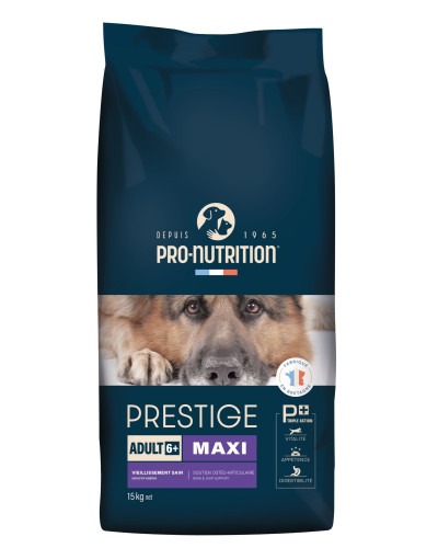 Croquette chien 6+ maxi pro-nutrition 15kg