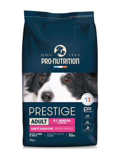Croquette chien Appétit Difficile agneau et riz pro-nutrition 12kg