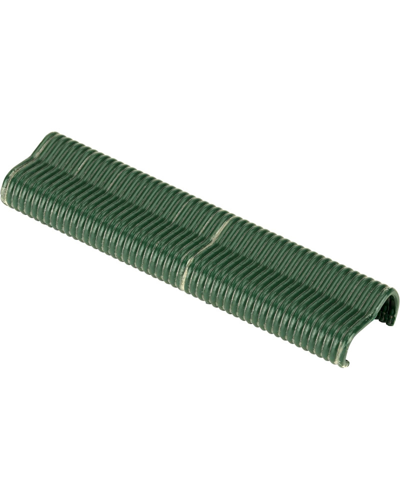 50 Agrafes U Uxcell 4.8x16mm Pour Voiture - Vert Armée - Universel