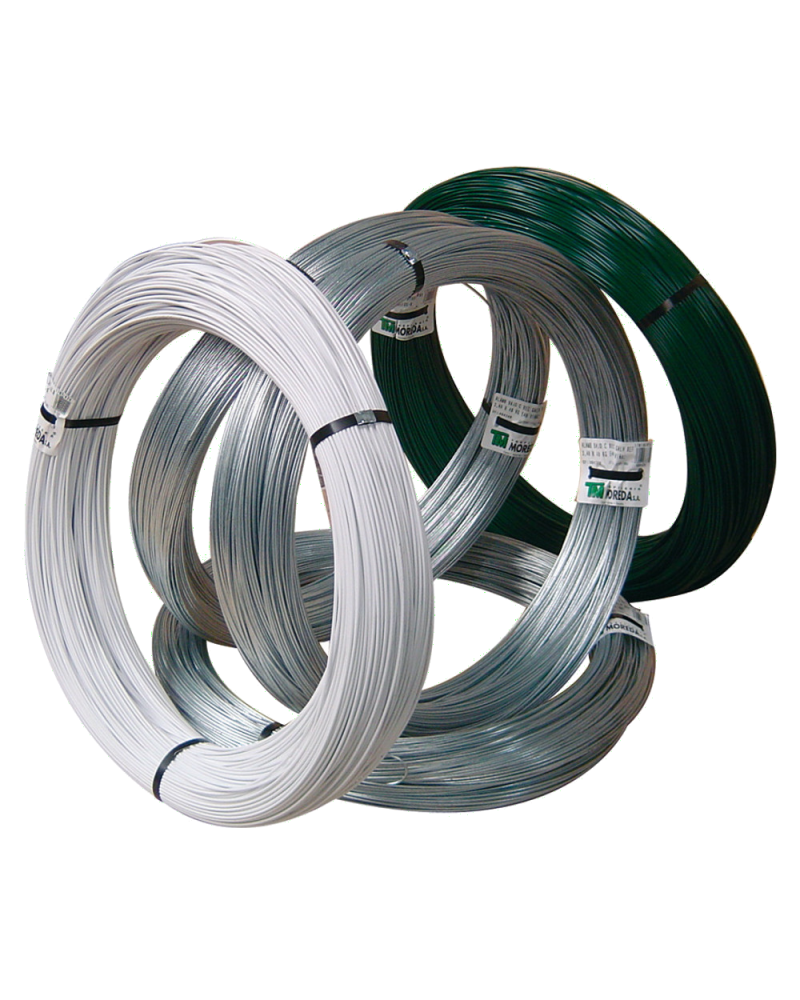 Fil de tension plastifié vert Ø2,8mm x 50ml