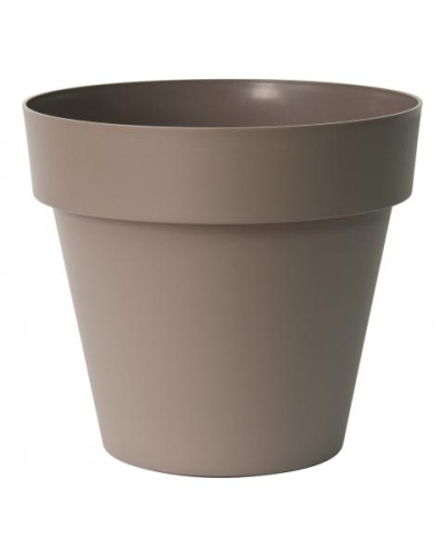 Pot plastique MITU tourterelle Ø30cm forme STANDARD