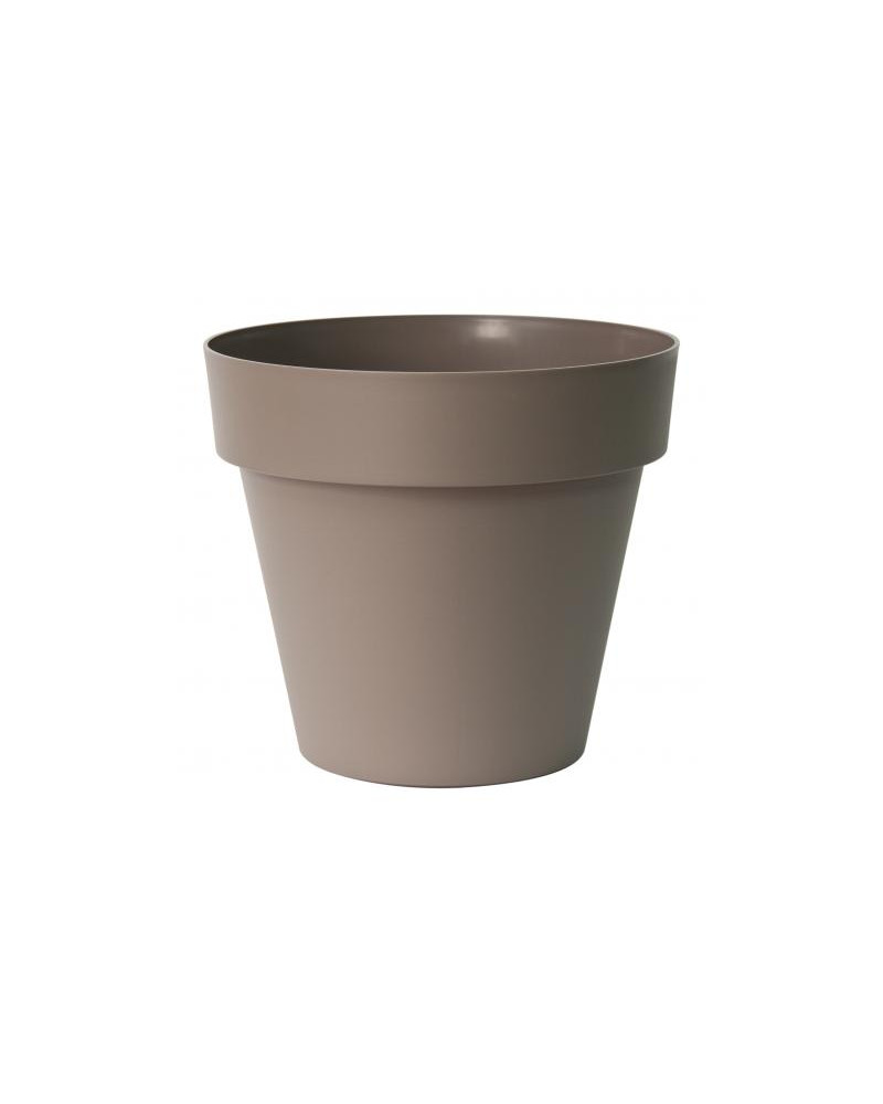 Pot plastique MITU tourterelle Ø30cm forme STANDARD