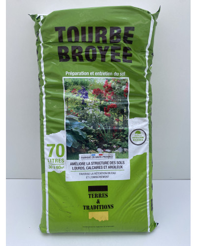 Tourbe broyée Sac 70L