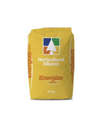 Engrais organo-minéral 5-15-3+2MgO Sac 20kg Energize root Hello nature UAB