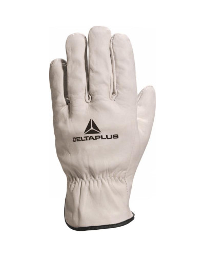 Gants de manutention fleur de bovin Taille 7 Delta Plus