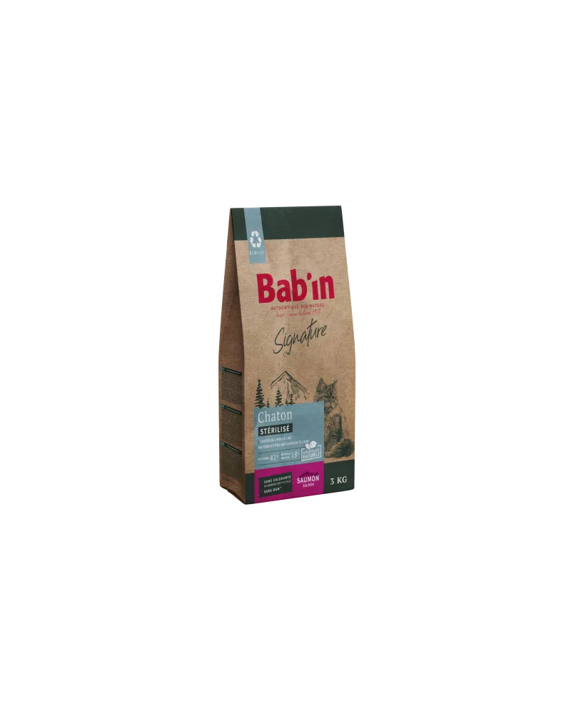 Croquette chaton au poisson BABIN signature 1.5KG