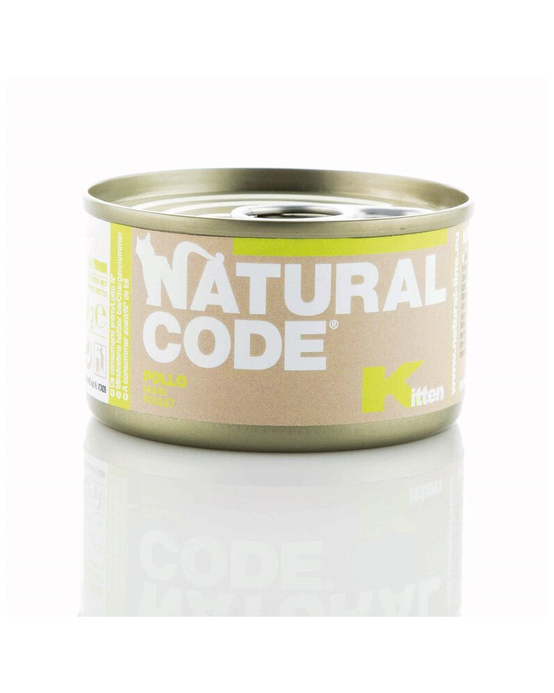 Natural code chaton au poulet 85G