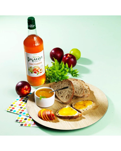 Sirop nectarine 1L Maison Bigallet