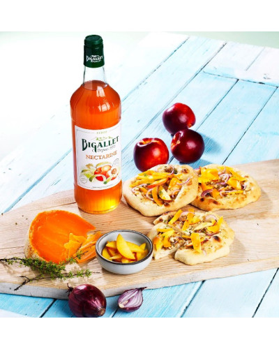 Sirop nectarine 1L Maison Bigallet