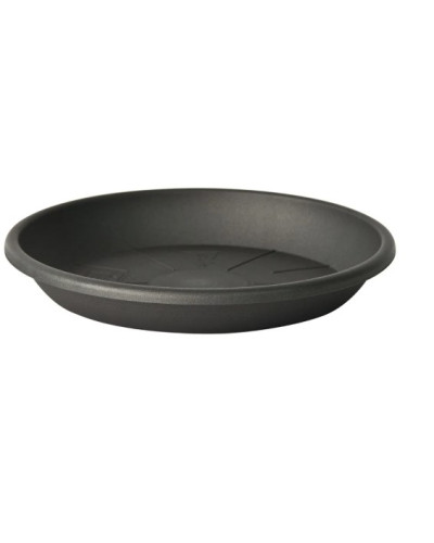 Soucoupe PVC Medea Anthracite 24 cm