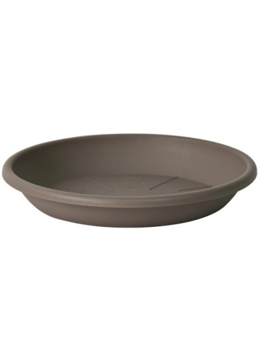 Soucoupe PVC Medea tourterelle 32 cm