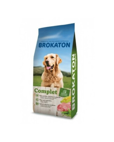 Croquette pour chien complet en sac de 20kg BROKATON