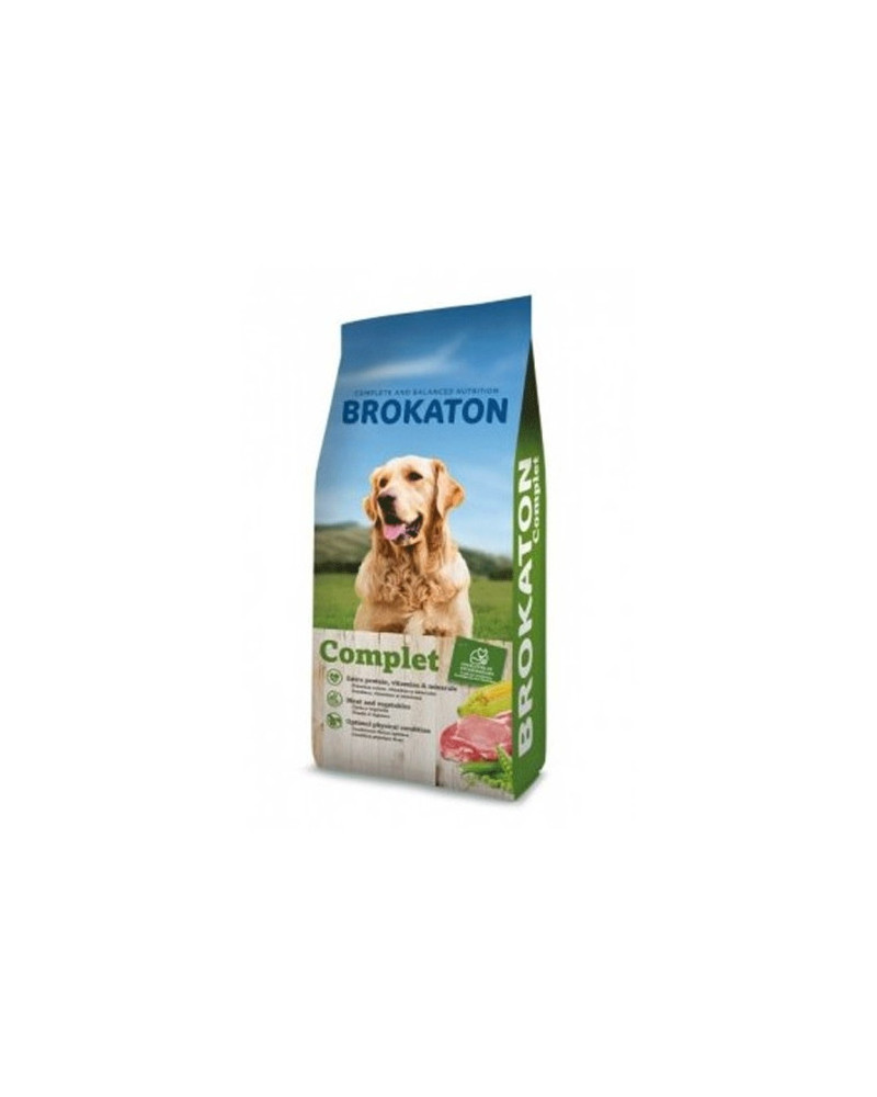 Croquette pour chien complet en sac de 20kg BROKATON