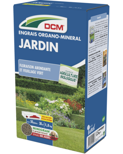 Engrais jardin 1.5kg DCM