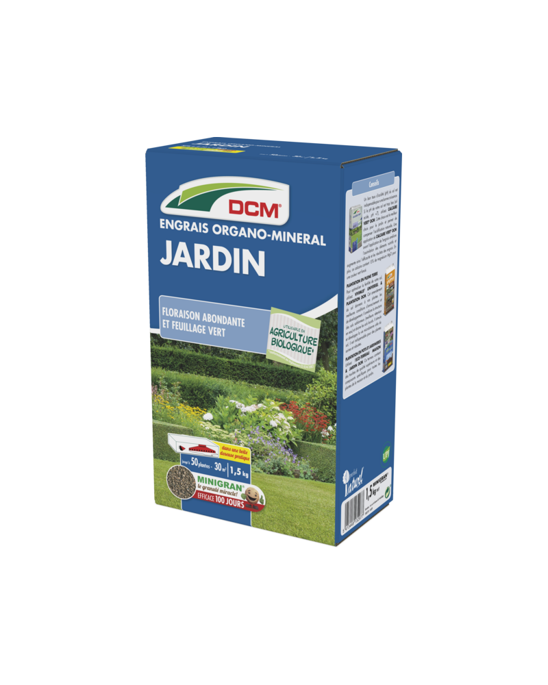 Engrais jardin 1.5kg DCM