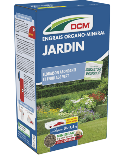Engrais jardin 1.5kg DCM