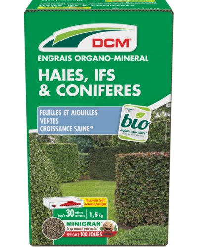 Engrais haies ifs conifères 1.5kg DCM