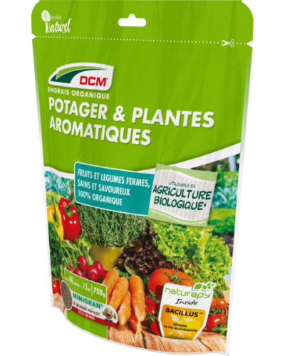 Engrais potager & aromatique 750g DCM