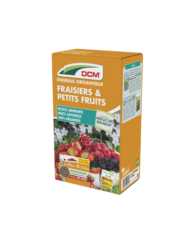 Engrais fraisier & petit fruits 1.5kg DCM