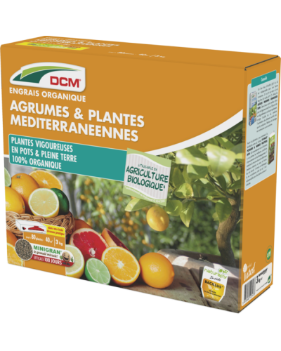 Engrais agrume plantes méditerranéennes 3kg DCM