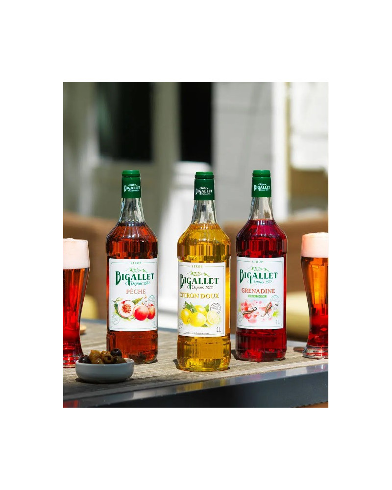 Sirop de citron doux 1L Maison Bigallet