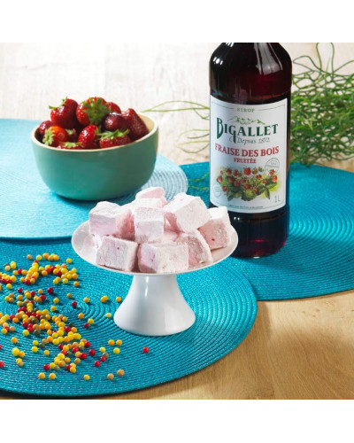 Sirop de fraises de bois 1L Maison Bigallet