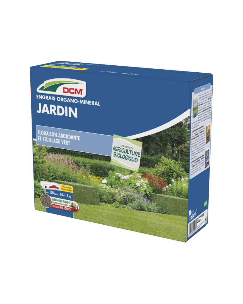 Engrais jardin 3kg DCM