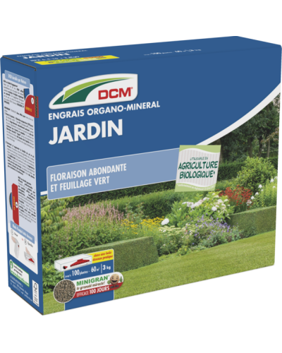 Engrais jardin 3kg DCM