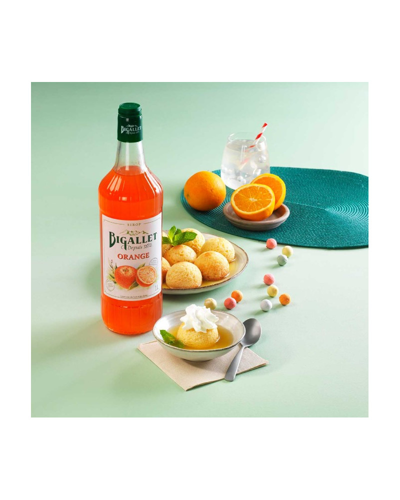 Sirop orange 1L Maison Bigallet
