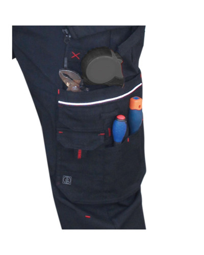Pantalon de travail extensible BASALTE noir Taille 50