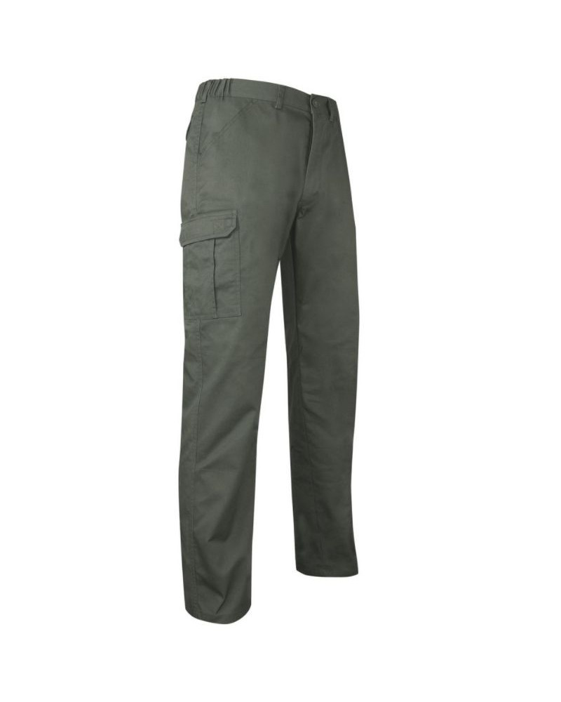 Pantalon de travail multipoches BECASSE kaki Taille 54 - Marque LMA
