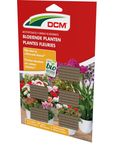 Engrais bâtonnets plantes fleuries * 25 DCM