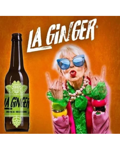 Bière La Ginger Beer company 33 cl