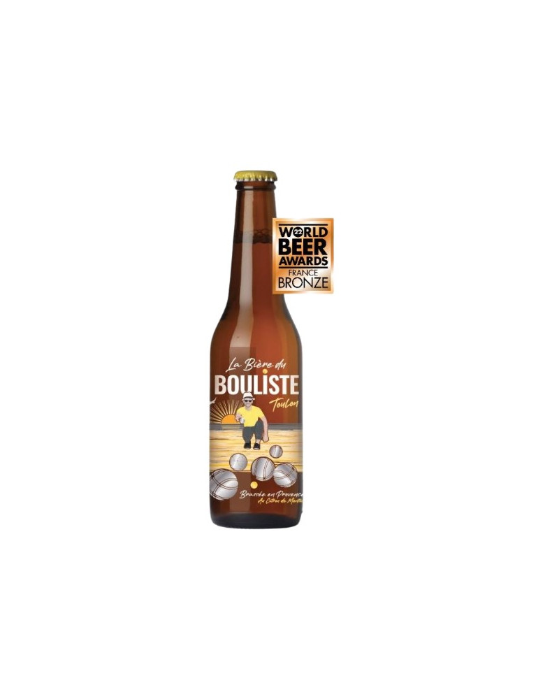 La Cig Bière du bouliste 75 cl bio  Médaille de bronze
