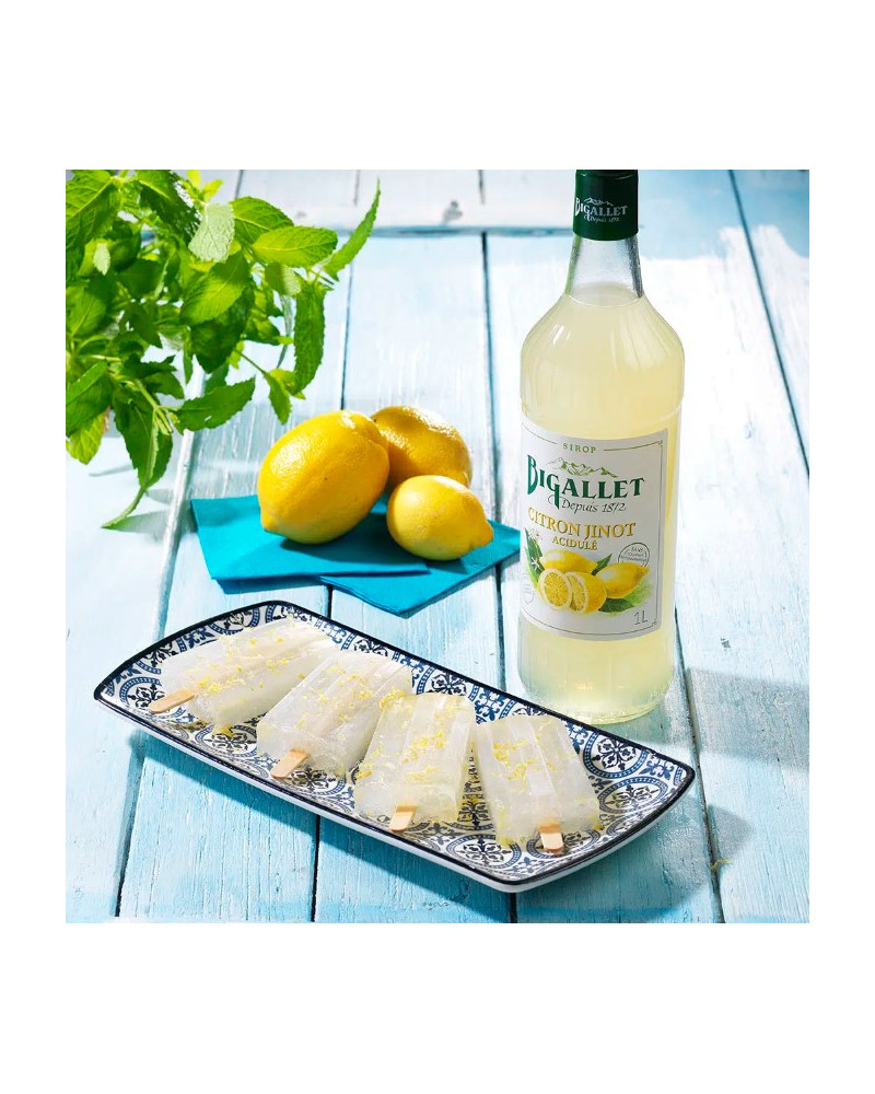 Sirop de citron acidulé 1L Maison Bigallet