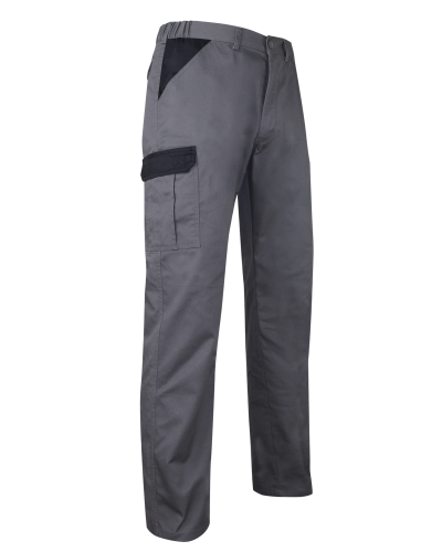 Pantalon de travail multipoches PERCEUSE gris Taille 50 - Marque LMA