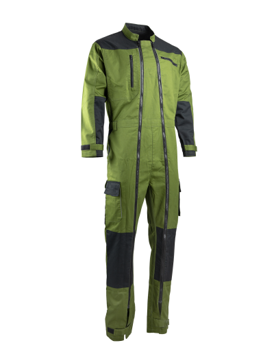 Combinaison double fermeture TRIDENT vert Taille 2/S - Marque LMA