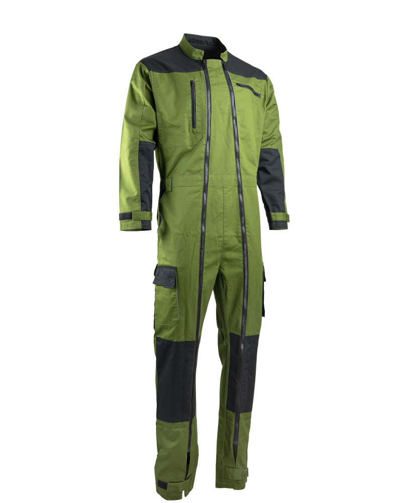 Combinaison double fermeture TRIDENT vert Taille 2/S - Marque LMA