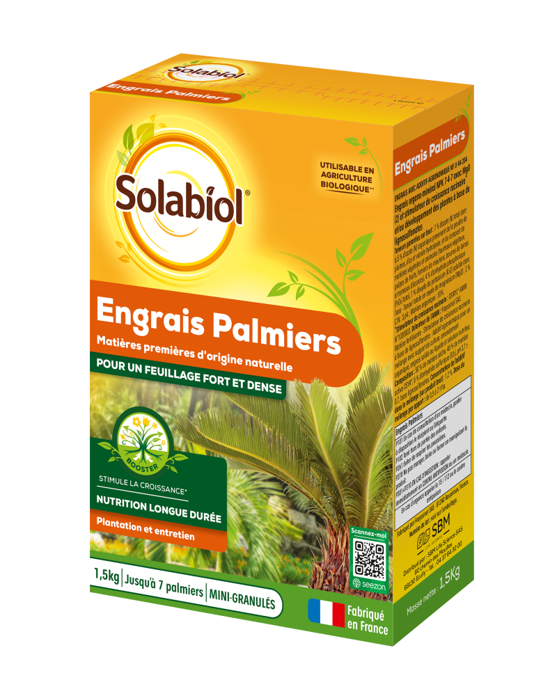 Solabiol engrais palmiers 1.5kg