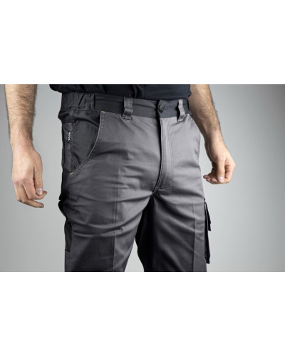 Pantalon de travail VULCAIN gris sombre/noir Taille 42 - Marque LMA