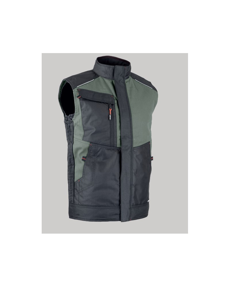 Gilet sans manches multipoche PHASE Taille 3/M- Marque LMA