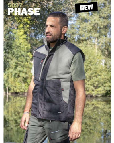 Gilet sans manche multipoche PHASE Taille 5/XL - Marque LMA